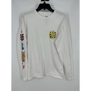 Vans Off The Wall SpongeBob Patrick The Star Graphic Long Sleeve Tee Skater Medi